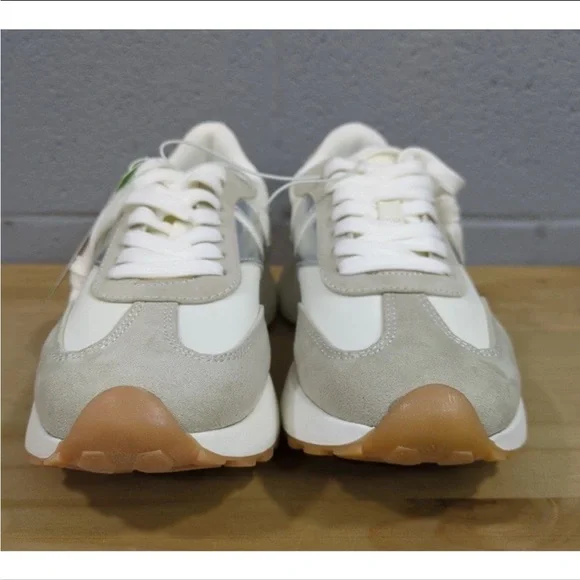 Steve Madden Taupe and Metallic Sneakers-NIB-Women’s size 7 - Picture 3 of 8